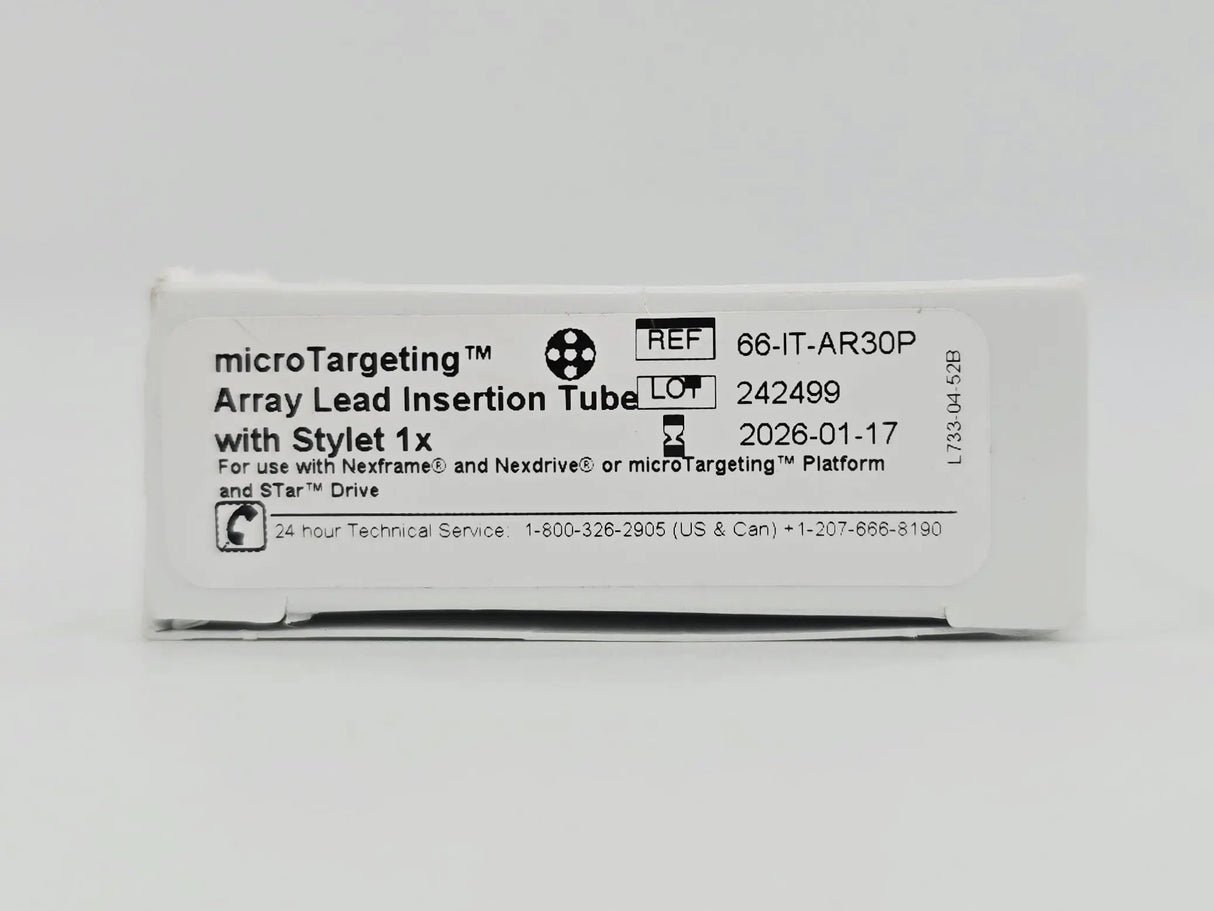 FHC 66-IT-AR30P microTargeting Insertion Tube w/ Stylet 1/EA FHC