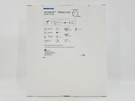 Medtronic 990063-020 ACHIEVE Mapping Catheter 20mm Loop 6mm x 165cm 1/EA Medtronic