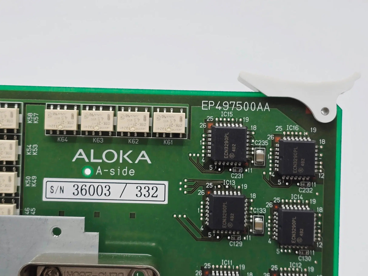 Aloka EP497500AA Electronic System Circuit Board PCB Assembly Primis Medical
