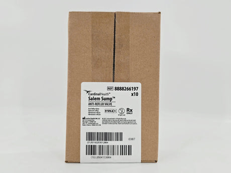 Cardinal Health 8888266197 Salem Sump Anti-Reflux Valve CS/10 Cardinal Health