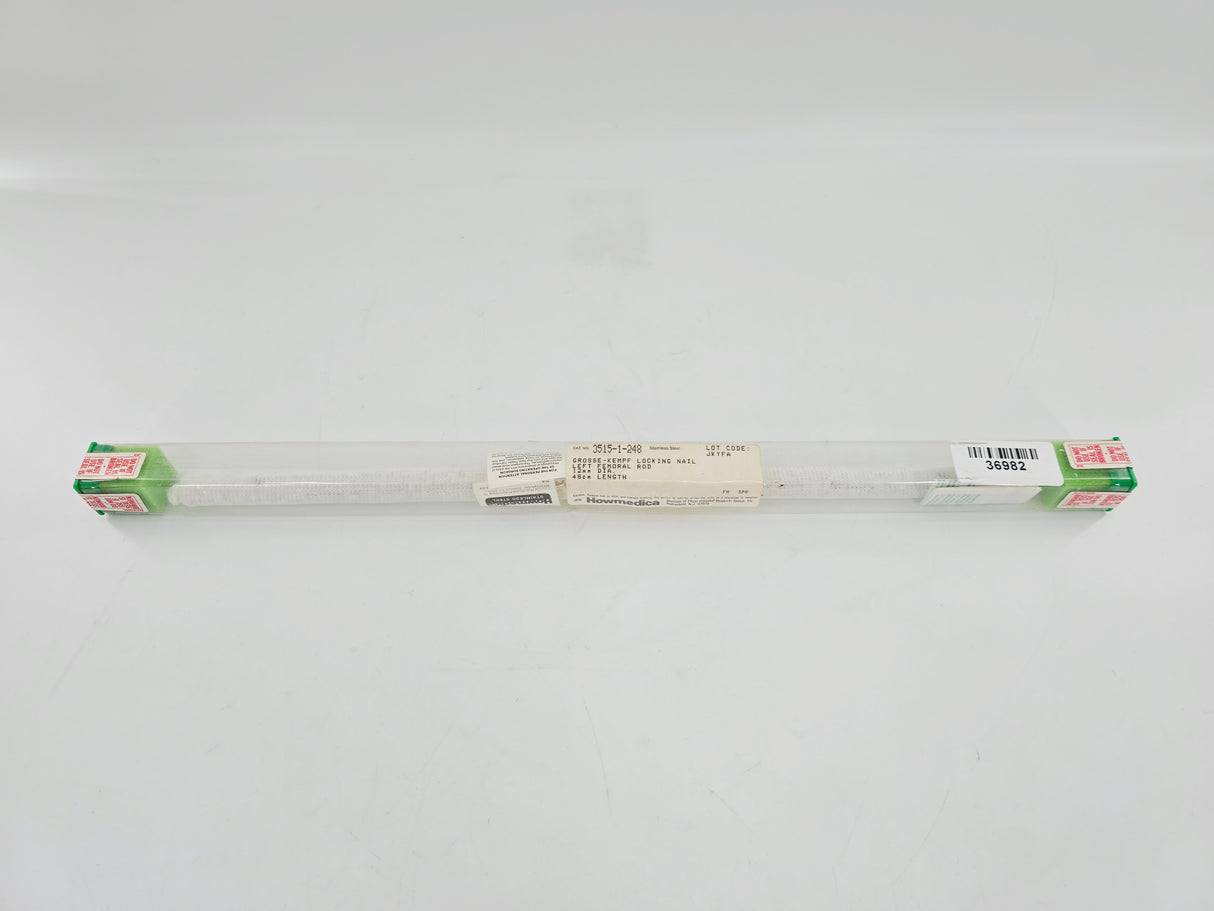 Howmedica 3515-1-248 Grosse-Kempf Left Femoral Locking Nail 12mm x 48cm 1/EA