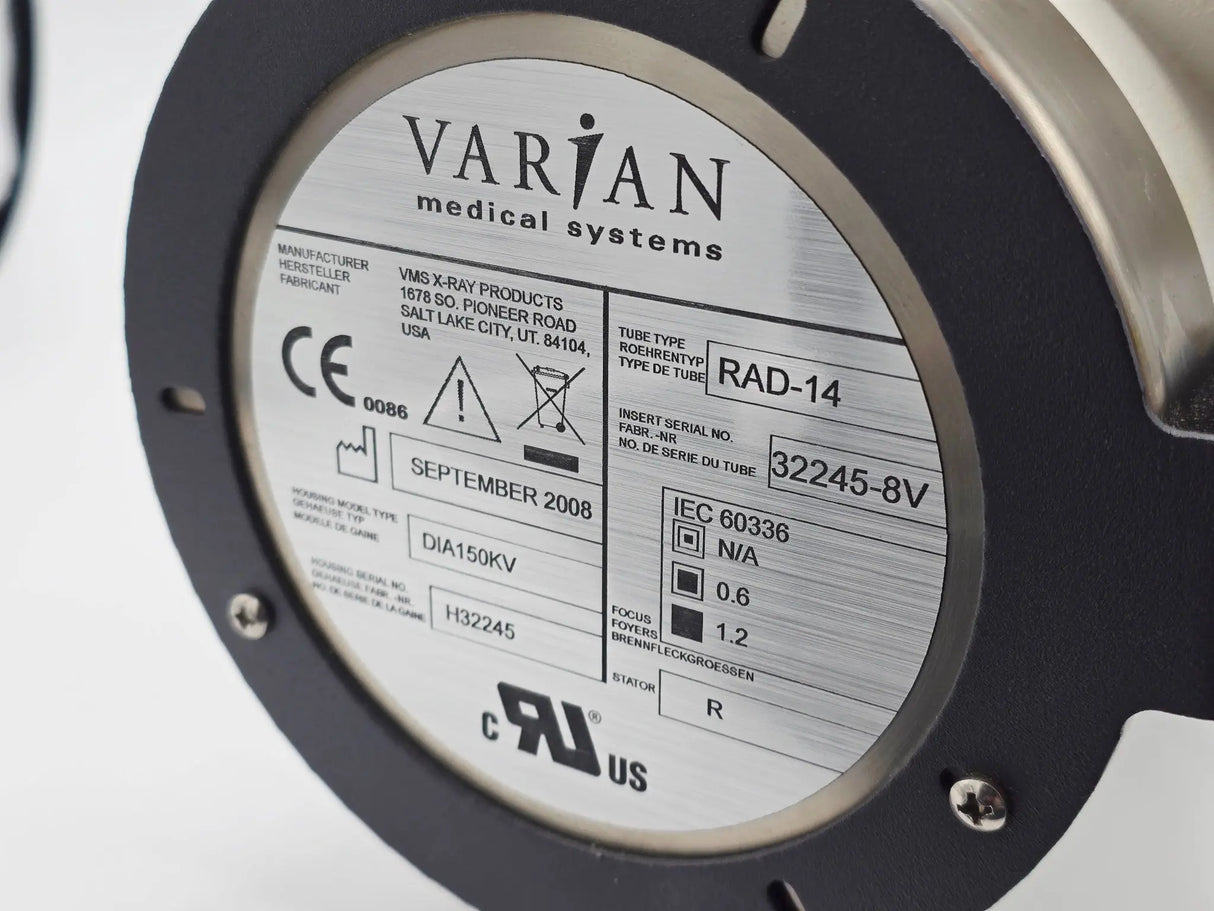 Varian Medical Systems RAD-14 Medical X-Ray Tube Assembly DIA150KV Varian