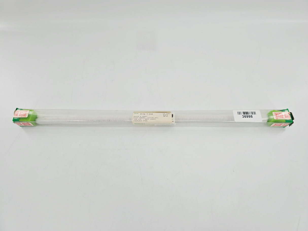 Howmedica 3516-1-246 Grosse-Kempf Right Femoral Locking Nail 12mm x 46cm 1/EA