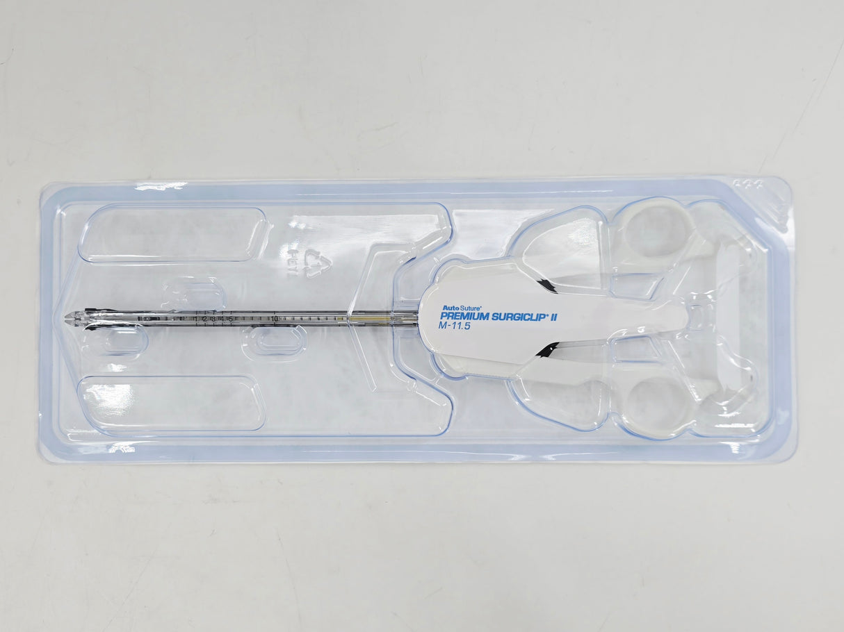 Covidien 134053 Premium Surgiclip II Auto Suture Clip Applier 11.5" Medium 1/EA