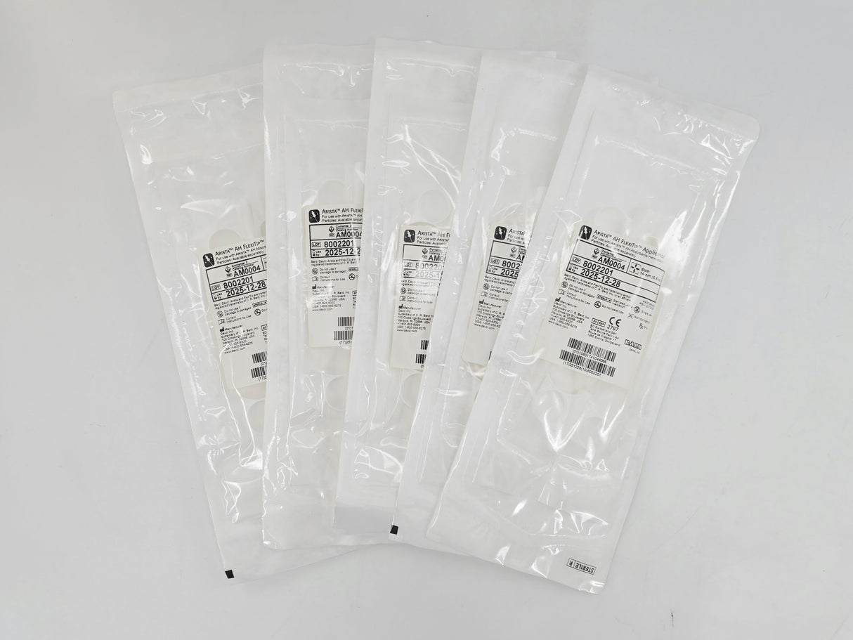 Davol Bard AM0004 Arista AH FlexiTip Applicator 14cm BX/5