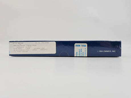 Zimmer Biomet 1181-140-03 Free-Lock Femoral Fixation System Compression Tube/Plate 140° 3 Holes 75mm Length BX/1