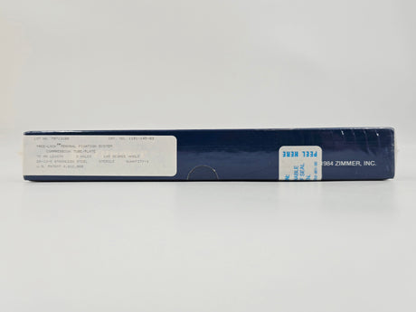 Zimmer Biomet 1181-145-03 Free-Lock Femoral Fixation System Compression Tube/Plate 145° 3 Holes 75mm Length BX/1