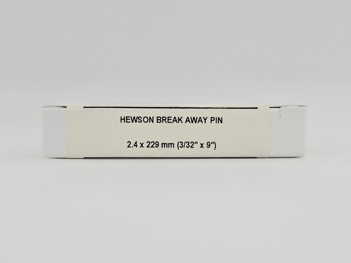 ConMed 9743 Hewson Break Away Pin 2.4mm x 229mm (3/32" x 9") BX/5