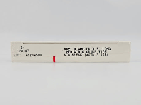 Smith & Nephew Richards 128197 Pediatric Guide Wire .062" x 6" BX/6