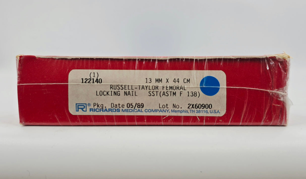 Smith & Nephew Richards 122140 Russell-Taylor Femoral Locking Nail 13mm x 44cm BX/1