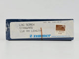 Zimmer Biomet 1181-10-47 Free-Lock Femoral Fixation System Compression Lag Screw Standard 13mm 110mm Length BX/1 Zimmer Biomet