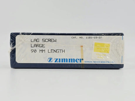 Zimmer Biomet 1181-15-37 Free-Lock Femoral Fixation System Compression Lag Screw Large 15.8mm 90mm Length BX/1 Zimmer Biomet