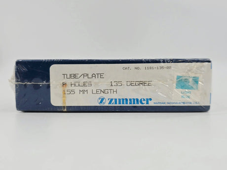Zimmer Biomet 1181-135-08 Free-Lock Femoral Fixation System Compression Tube/Plate 135° 8 Holes 155mm Length BX/1 Zimmer Biomet