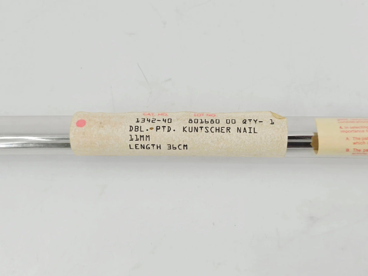 DePuy 1342-40 Kuntscher Nail Intramedullary Rod Double-Pointed 11mm x 36cm DePuy