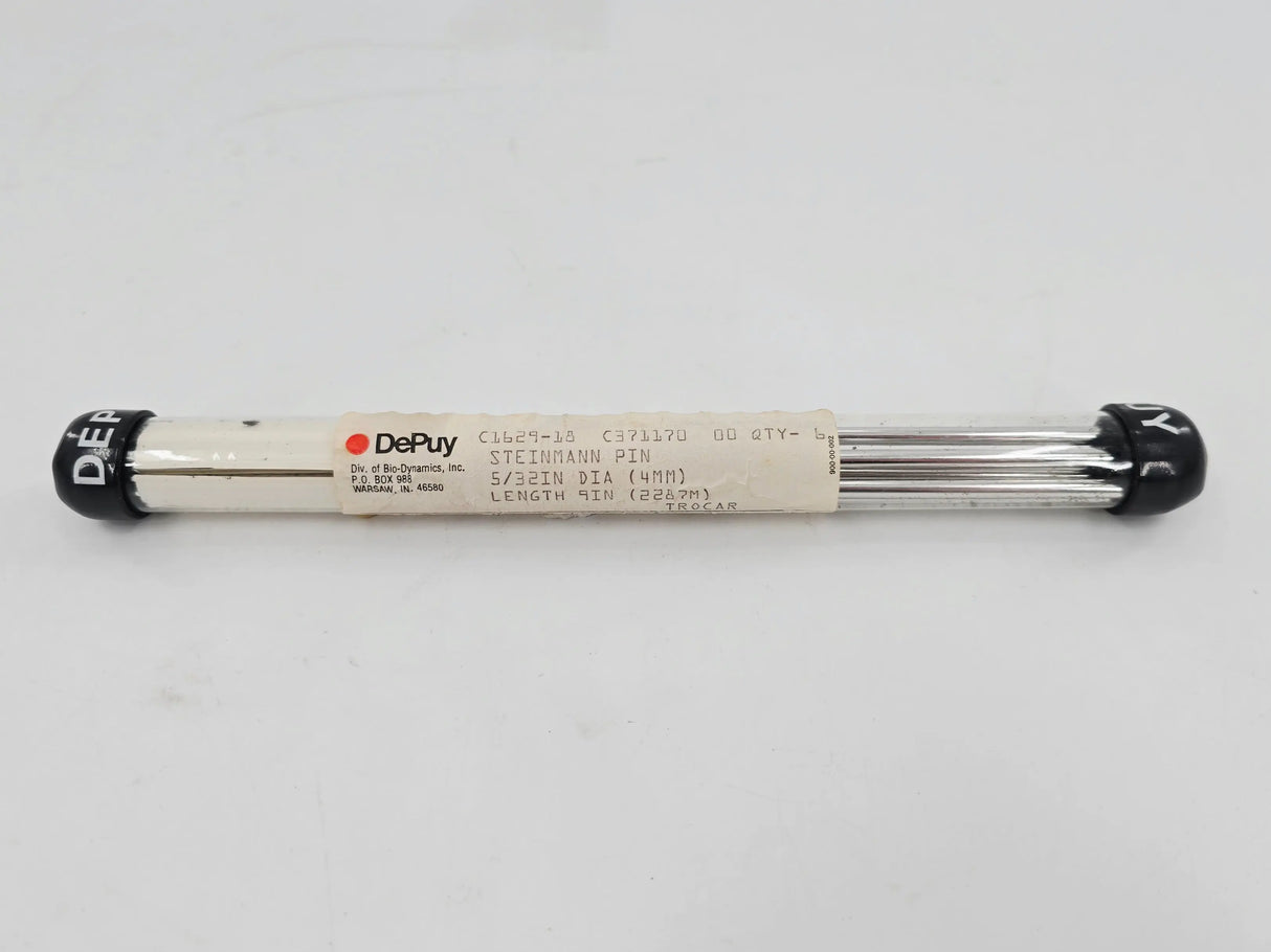 DePuy 1629-18-000 Steinmann Pin Trocar Point 5/32" x 9" PK/6 DePuy
