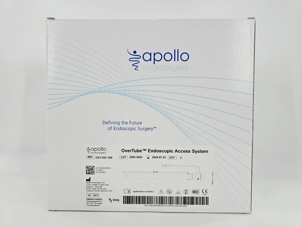 Apollo Endosurgery, Inc., OVT-027-160, BX, New - Inner Sterile Package Intact, 10811955020701, EXPIRED Apollo Endosurgery, Inc.