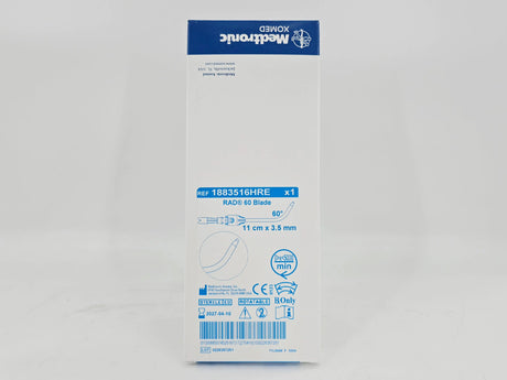 Medtronic 1883516HRE RAD 60 Rotatable Curved Sinus Blade 60° 11 cm x 3.5 mm 1/BX Medtronic