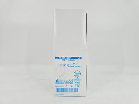 Medtronic 1883519HR RAD 90 Rotatable Curved Sinus Blade 90° 11 cm x 3.5 mm 3/BX Medtronic