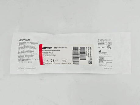 Stryker 5290-440-100 ENT Precision Cutter Blade 4.0mm Aggressive Serrated 40° ESSx/Hummer 4 1/EA Stryker