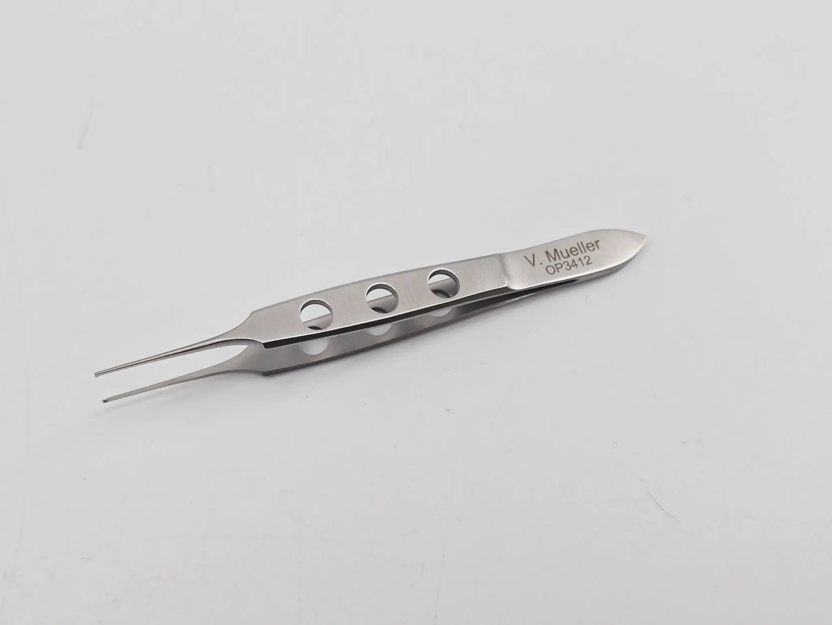 V. Mueller OP3412 Bishop-Harman Iris Forceps Delicate, Straight 3 3/8" Primis Medical