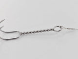 Aesculap FF022R Yasargil Galea Hook 2 Prongs, Sharp, Reusable Lot of 4 Primis Medical