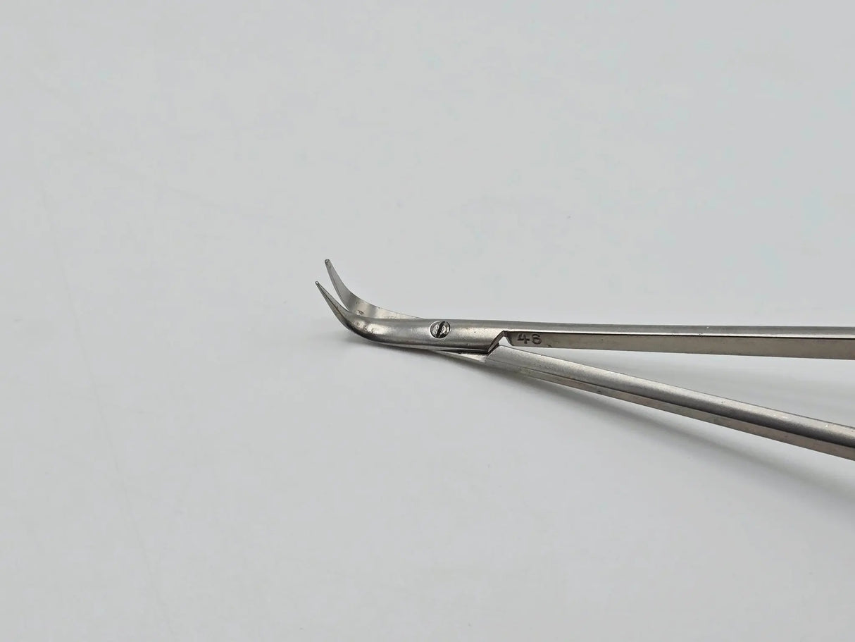 V. Mueller Spring Handle Angled Micro Surgical Scissors 7in Primis Medical