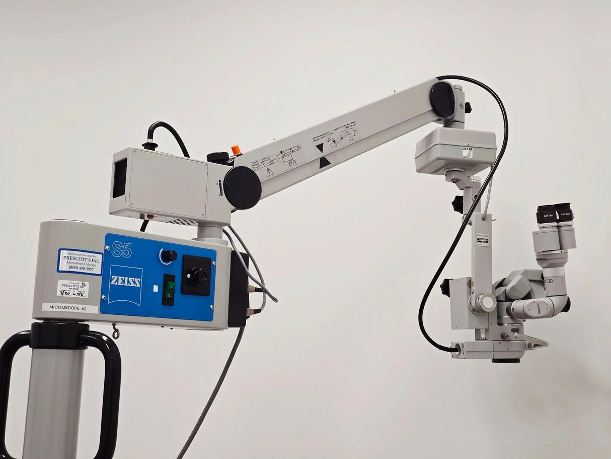 Carl Zeiss OPMI MD S5 Surgical Microscope System w/ Foot Control Primis Medical