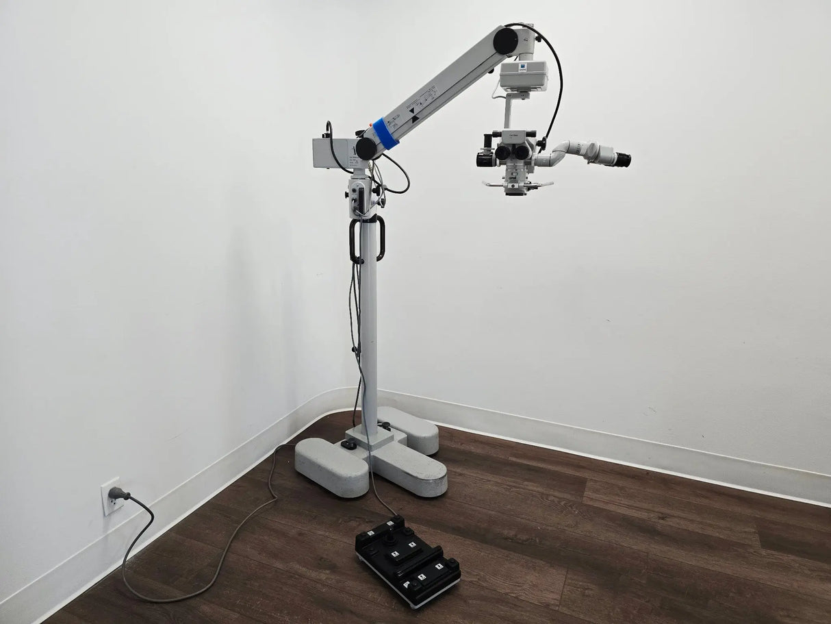 Carl Zeiss OPMI MD Surgical Microscope S5 Stand Dual View ACCU Beam II Primis Medical