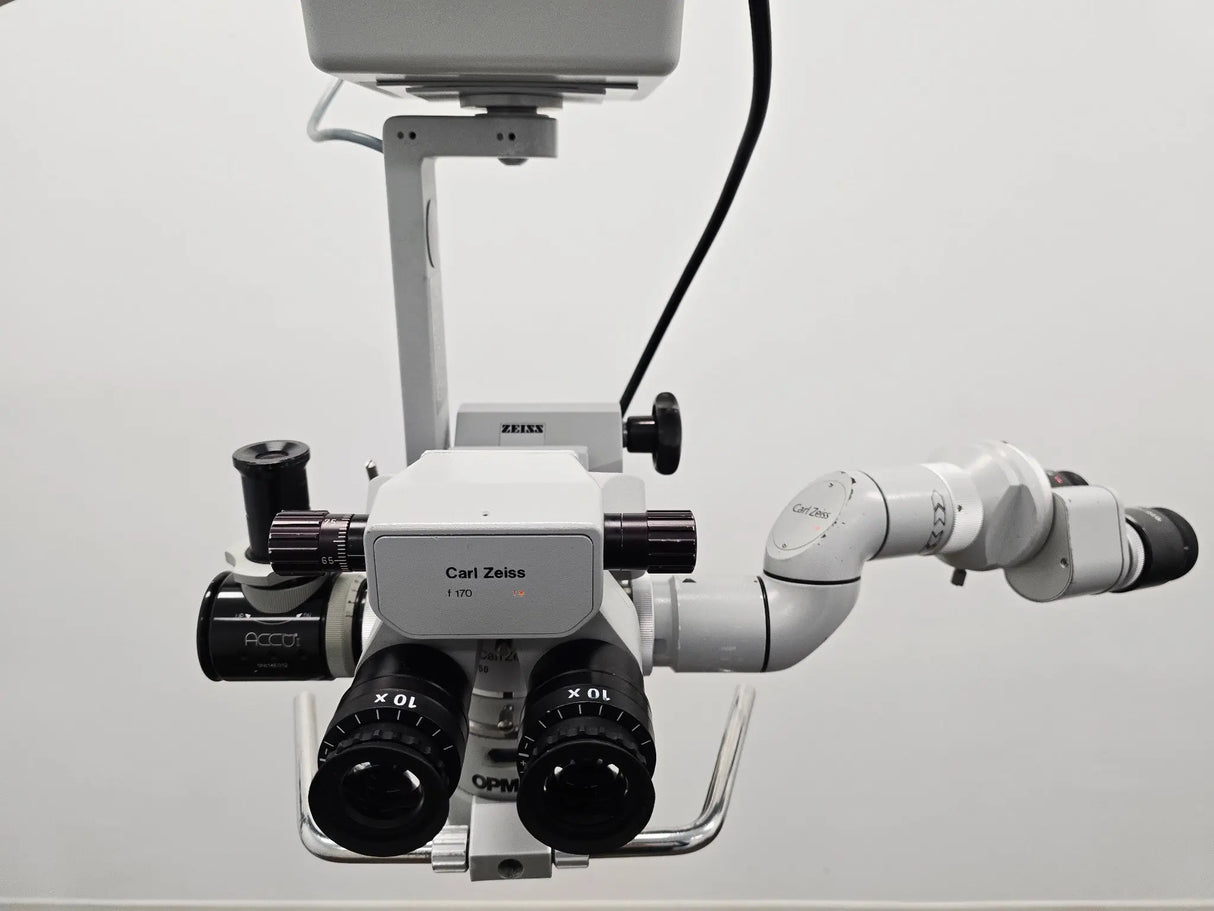 Carl Zeiss OPMI MD Surgical Microscope S5 Stand Dual View ACCU Beam II Primis Medical