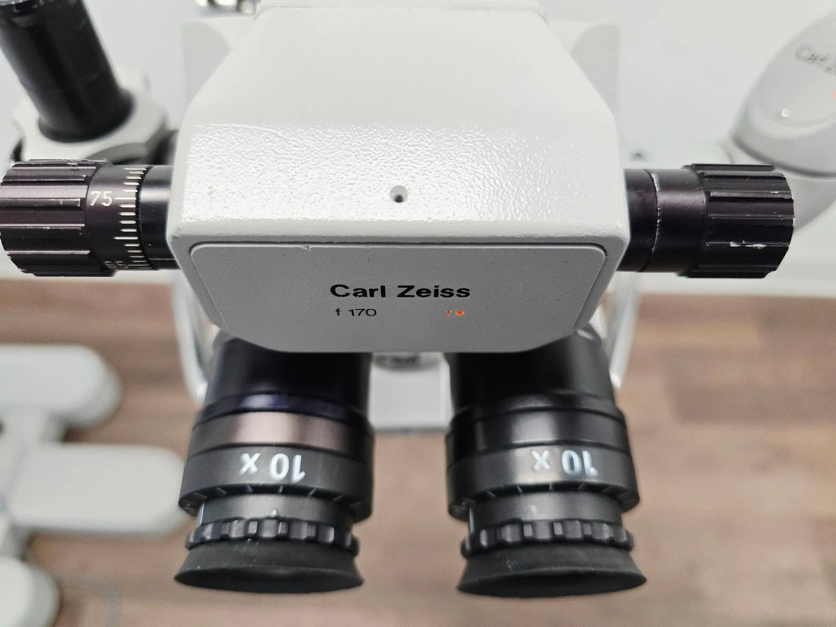 Carl Zeiss OPMI MD Surgical Microscope S5 Stand Dual View ACCU Beam II Primis Medical