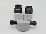Carl Zeiss f=170 Binocular Microscope Head w/ 10x/21B Eyepieces Primis Medical