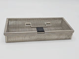 Aesculap JF159R Perforated Basket w/ Lid 10x5x1 Primis Medical