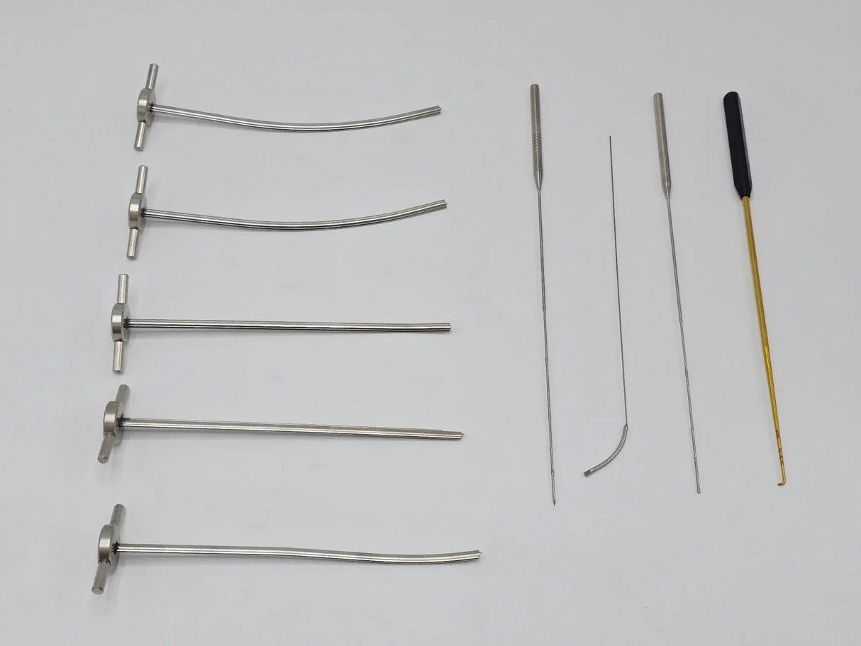Bionx Meniscus Arrow Instrumentation Set w/ Tray Cannulas Probe Trocar Primis Medical