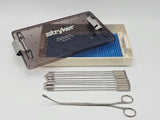 V. Mueller SU10710 Common Duct Stone Forceps w/ 9 Biliary Dilators & Tray Primis Medical