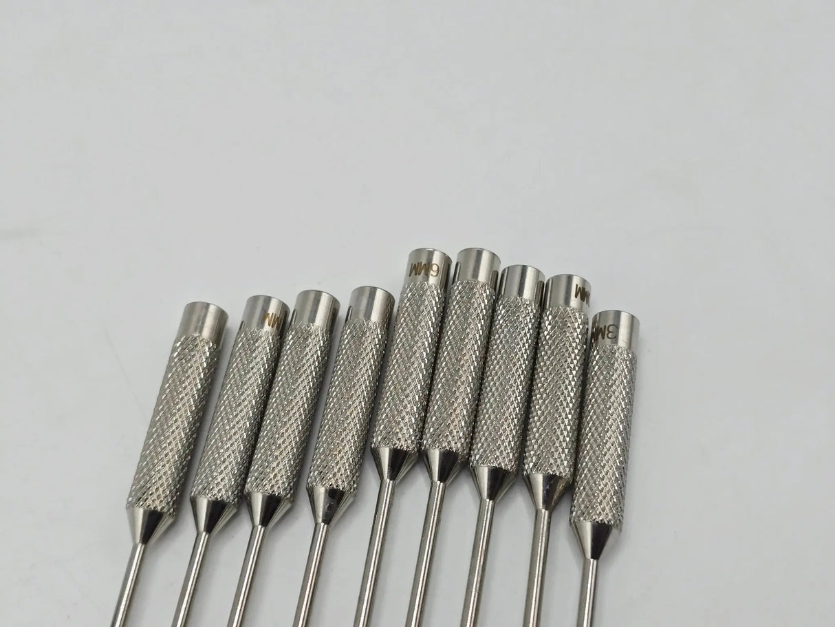 V. Mueller SU10710 Common Duct Stone Forceps w/ 9 Biliary Dilators & Tray Primis Medical