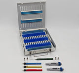 Alcon Grieshaber Ophthalmic Instrument Set w/ Handles Tips Tray Case Primis Medical