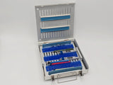 Alcon Grieshaber Ophthalmic Instrument Set w/ Handles Tips Tray Case Primis Medical
