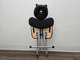 Stronglite Portable Massage Chair Foldable Black w/ Carry Case Primis Medical