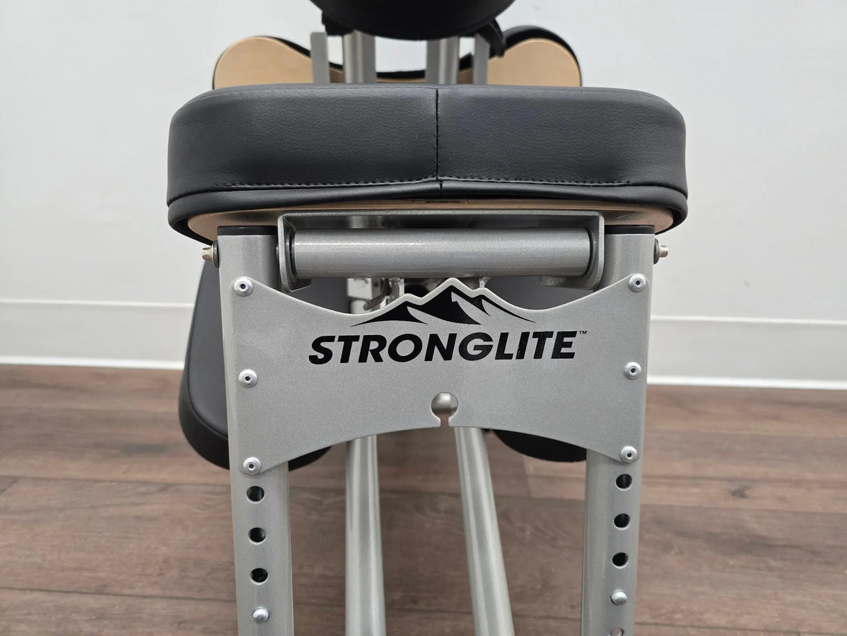 Stronglite Portable Massage Chair Foldable Black w/ Carry Case Primis Medical