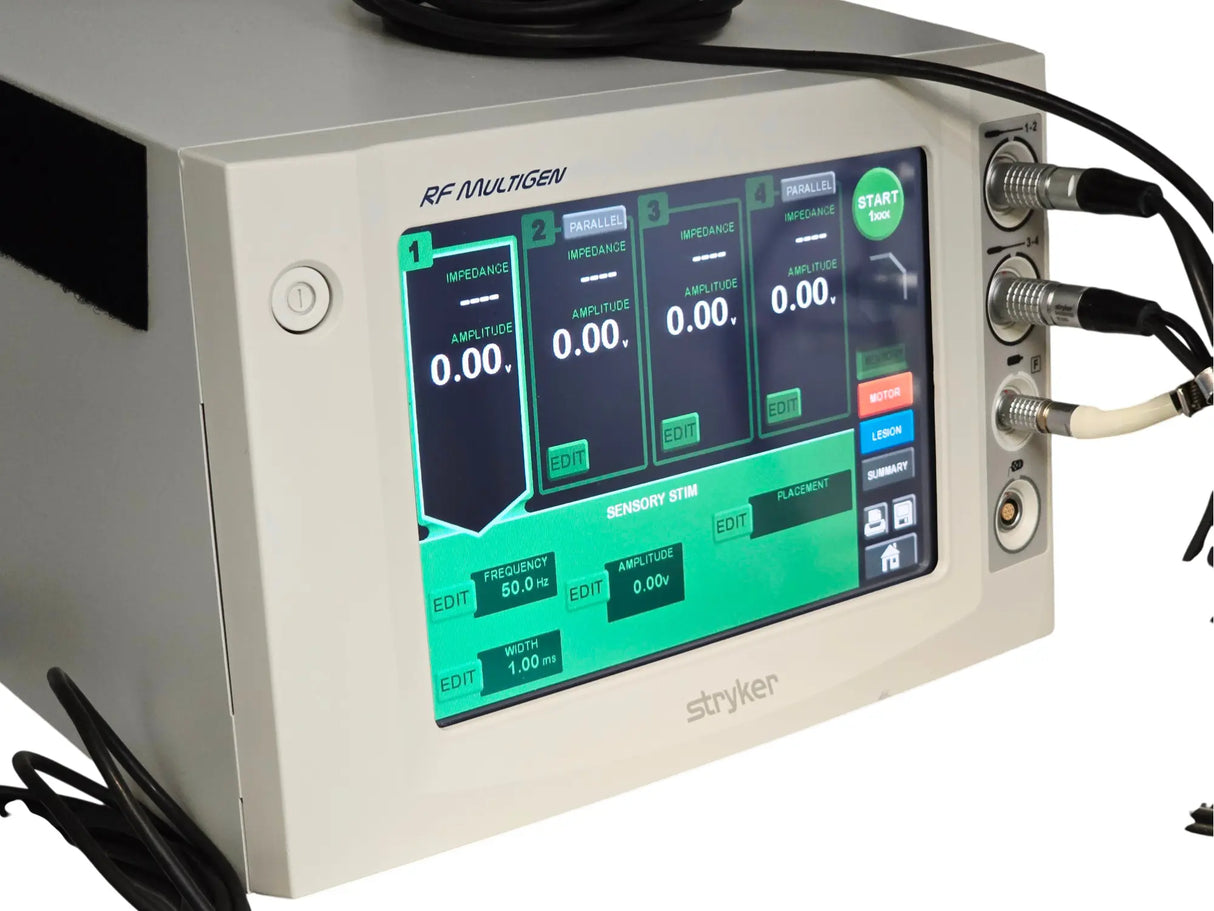 Stryker MultiGen Medical Equipment Console w/ Cables Powers On Primis Medical