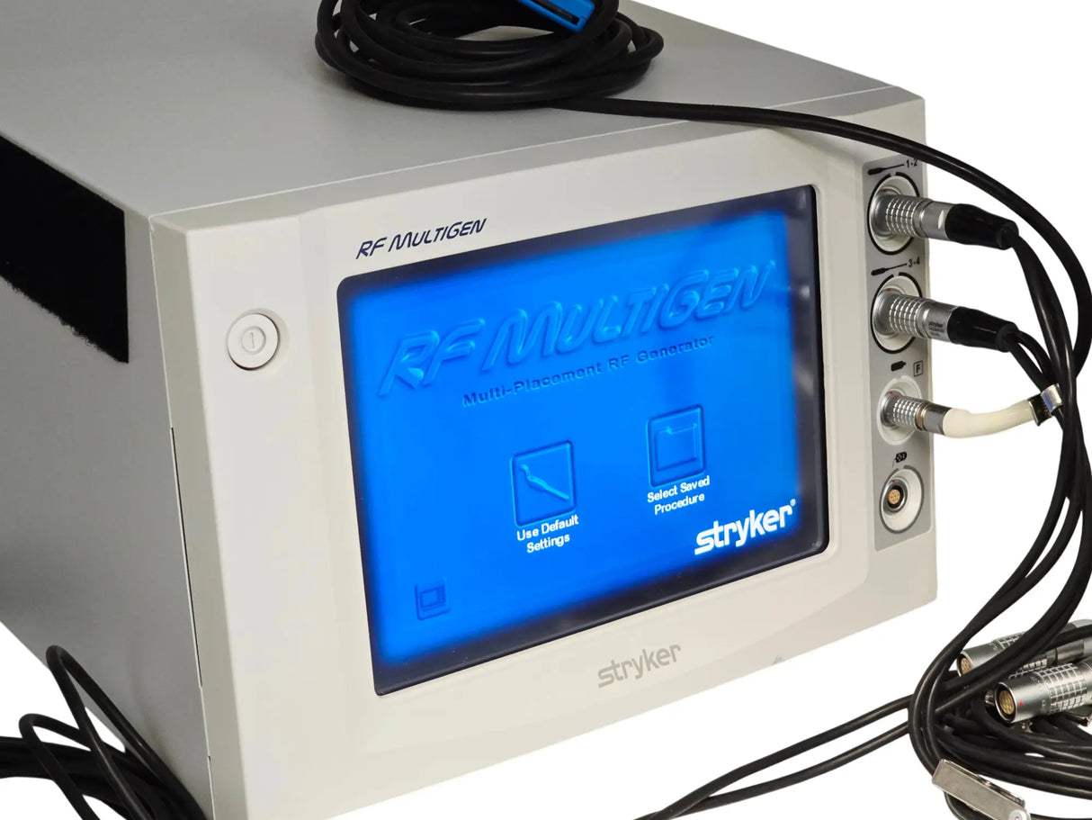Stryker MultiGen Medical Equipment Console w/ Cables Powers On Primis Medical
