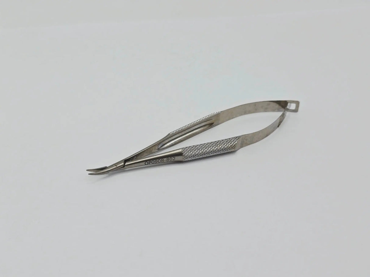 V Mueller OP0908-802 Cohan Mini Needle Holder Fine 8mm Jaws Curved Primis Medical