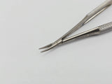 V Mueller OP0908-802 Cohan Mini Needle Holder Fine 8mm Jaws Curved Primis Medical