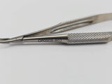 V Mueller OP0908-802 Cohan Mini Needle Holder Fine 8mm Jaws Curved Primis Medical