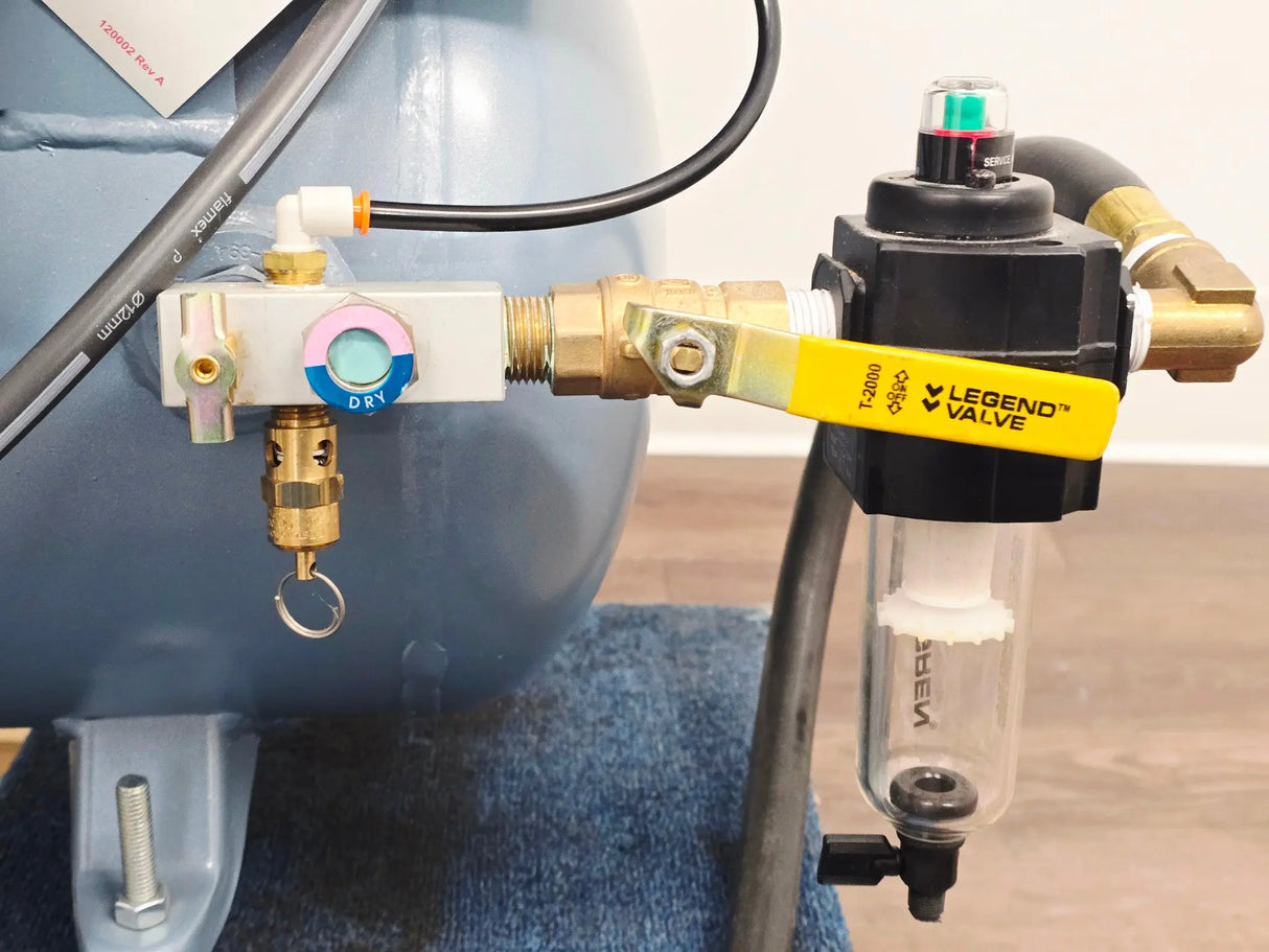 Air Techniques VacStar 20 VS20 Dental Vacuum w/ AirStar AS21M Compressor Primis Medical