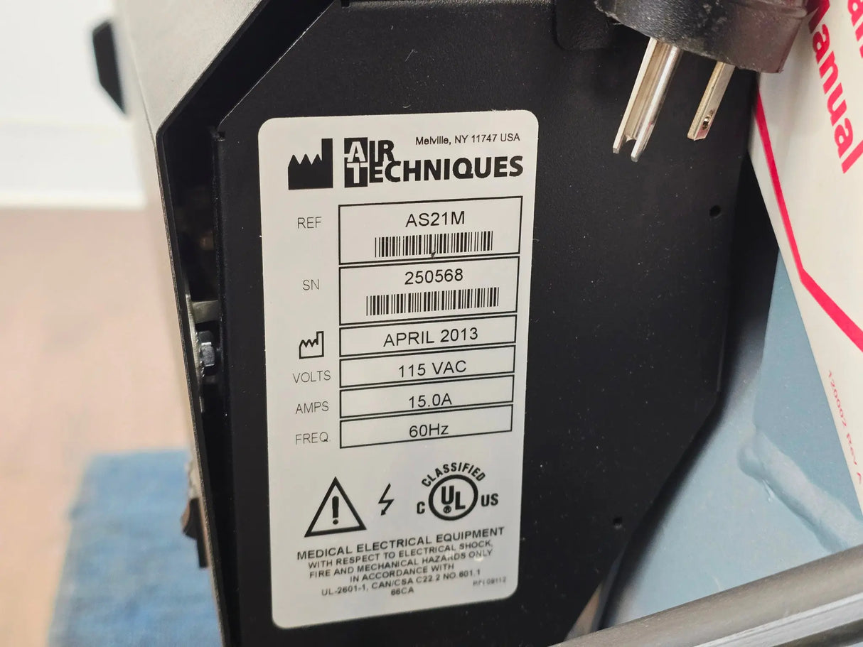 Air Techniques VacStar 20 VS20 Dental Vacuum w/ AirStar AS21M Compressor Primis Medical