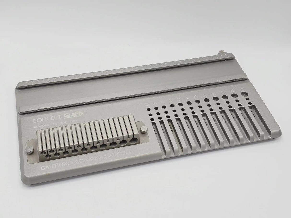Linvatec Concept Grafix Graft Prep Instrument Set w/ Tray PS8820 PS8830 Primis Medical