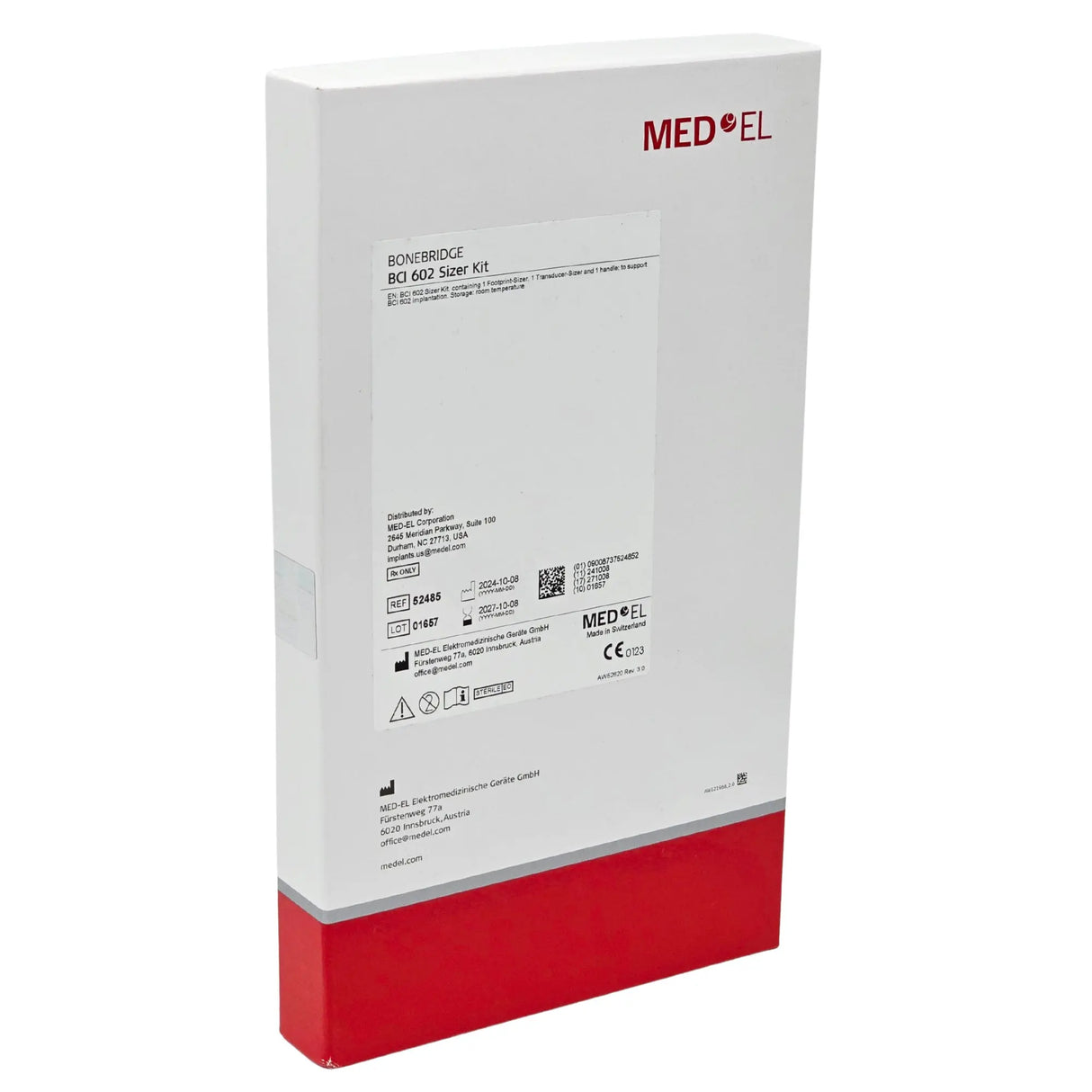 MED-EL 52485 Bone Conduction Implant Template Kit Primis Medical