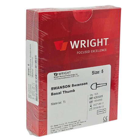 Wright Medical 4283005 Swanson Basal Thumb Implant Primis Medical