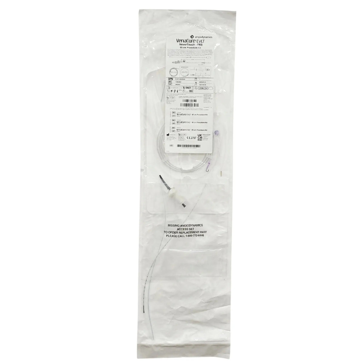 AngioDynamics 11403002 NeverTouch FRS Procedure Kit - 65 cm - Primis ...